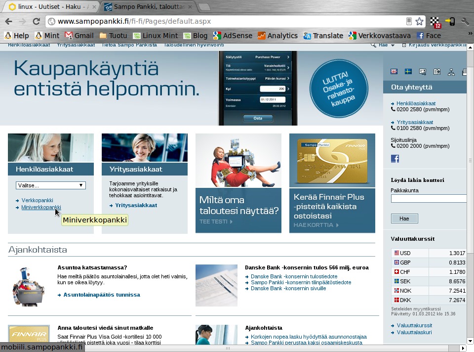 Dwelling Suffocate Panther Sampopankki Danske Bank - Linux Mint käyttöohjeita