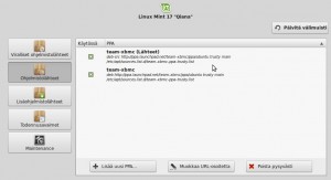 7 Ohjelmalähteet Linux Mint Päivitysten hallinta